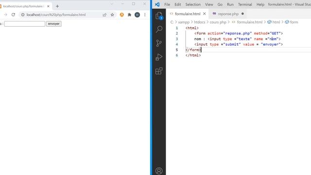 #php les formulaires (méthodes GET et POST) смотреть онлайн