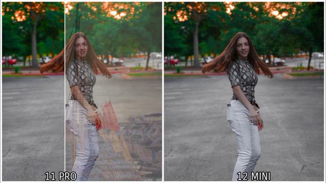 Iphone 11 Pro Vs Iphone 12 Mini Camera Comparison смотреть онлайн