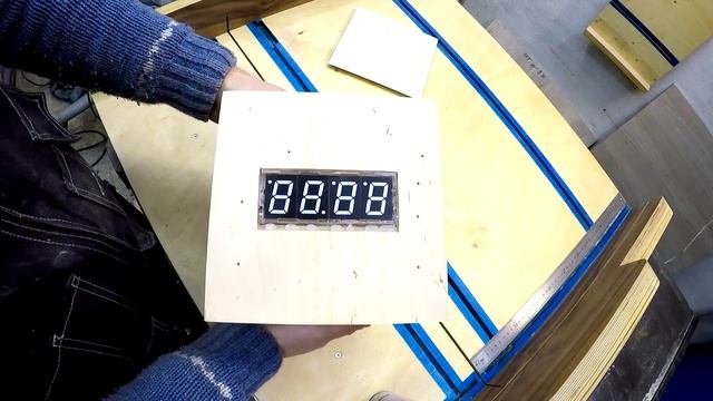 Светодиодные часы из будущего !!! Сделай себе такие ! смотреть онлайн