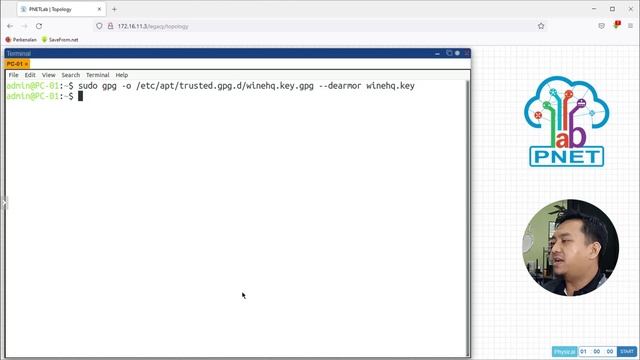 Cara membuat device docker untuk winbox di PNETLAB смотреть онлайн