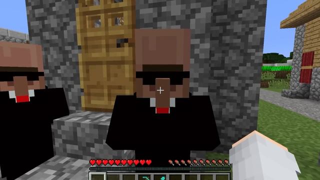 ПОЧЕМУ ЭТА ДЕРЕВНЯ ЖИТЕЛЕЙ РАЗДЕЛЕНА В МАЙНКРАФТ Топовский Minecraft смотреть онлайн