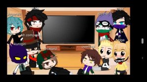bnha villans react to akatsuki (part 1/?) English/Español (no intro/sin intro)