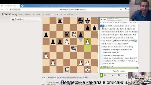 Шахматный фестиваль господин Великий Новгород 3 тур. Емельянов - Старков смотреть онлайн