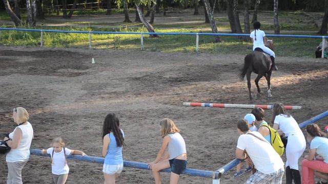 7-е выступление Татьяны на Авгутсине (horse of the araby breed) смотреть онлайн