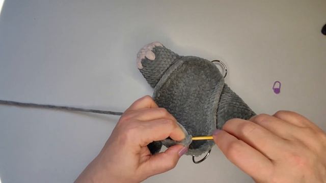 Детский рюкзак динозавр крючком ( часть 1 ) смотреть онлайн