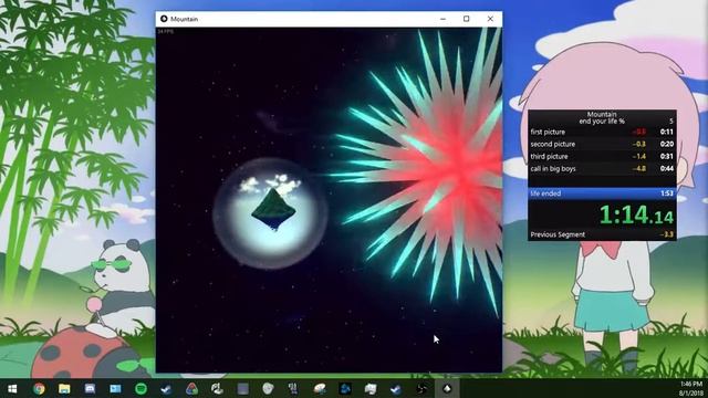 the mountain game speedrun end your life % in 1:48 [run] смотреть онлайн