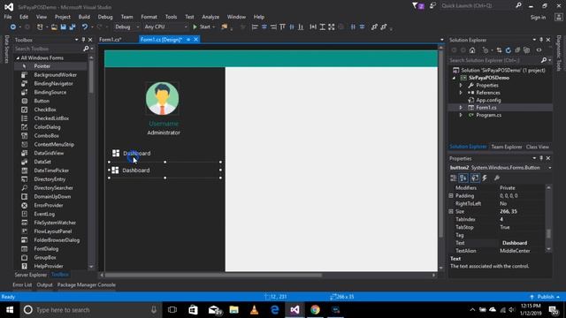 POS And Inventory System Tutorial Part 1 | Flat Design Menu | Sir Paya смотреть онлайн