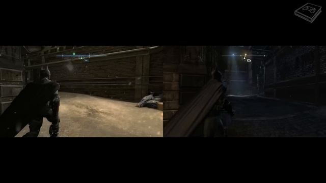 Gotham City comparison from Batman Arkham Origins and Batman Arkham City. смотреть онлайн