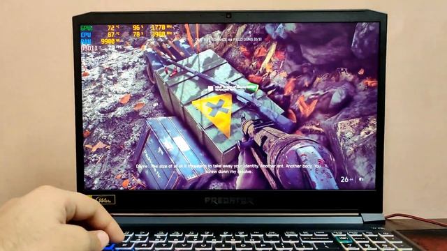 Battlefield 5 Gaming Review on Acer Predator Helios 300 2019 (i7 9750H) (GTX 1660 ti) ? смотреть онлайн