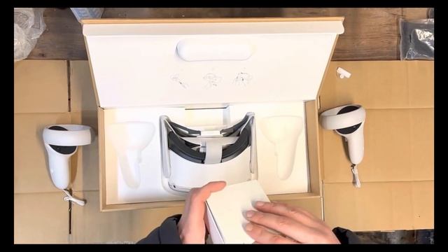Распаковка Oculus Meta Quest2
