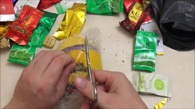 Чай пуэро 30 видов с AliExpress обзор чая смотреть онлайн