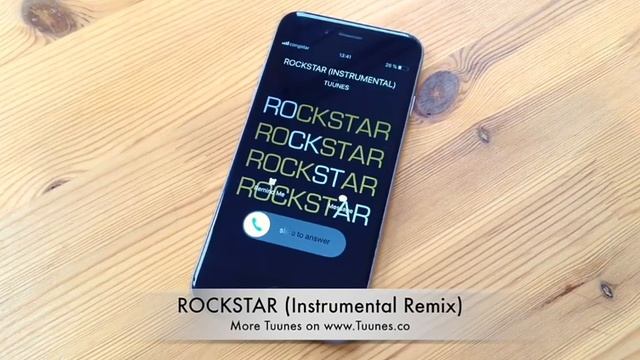 Мелодия звонка iPhone ROCKSTAR смотреть онлайн