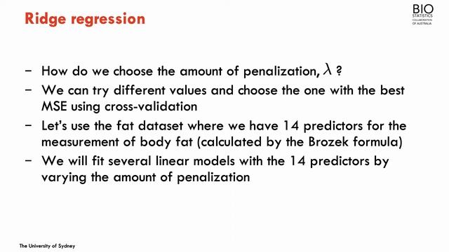 Ridge regression смотреть онлайн