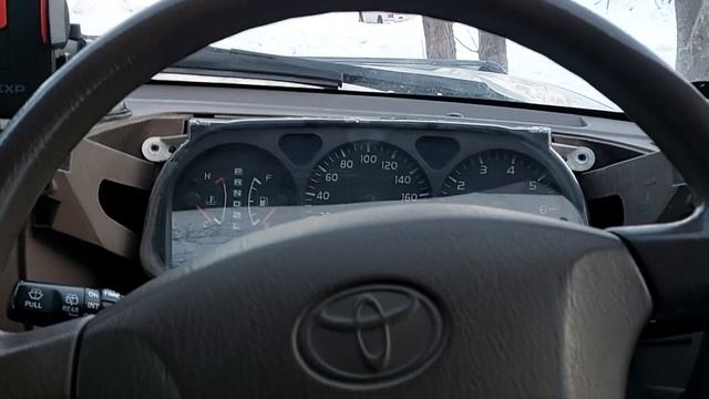 Прадо 95 кузов, замена ламп подсветки в панели приборов. есть нюанс смотреть онлайн
