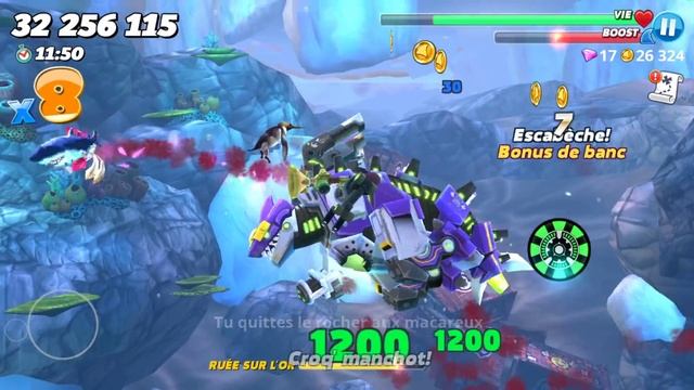 NOUVEAU MECHA SHARKJIRA ! (Hungry Shark World #66) смотреть онлайн