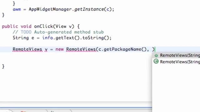 Android Application Development Tutorial - 166 - Relating Context with the Widget Manager смотреть онлайн