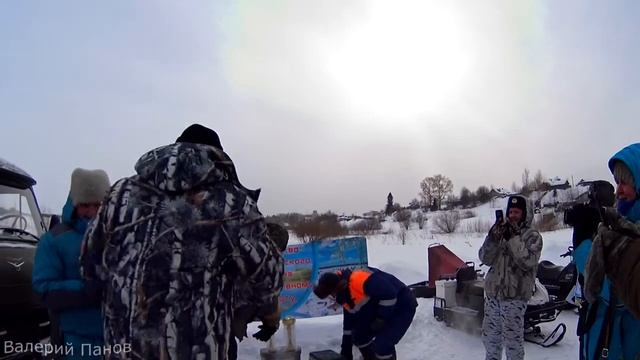 соревнования Красноборского района по рыболовному спорту / Северная Двина /март 2018