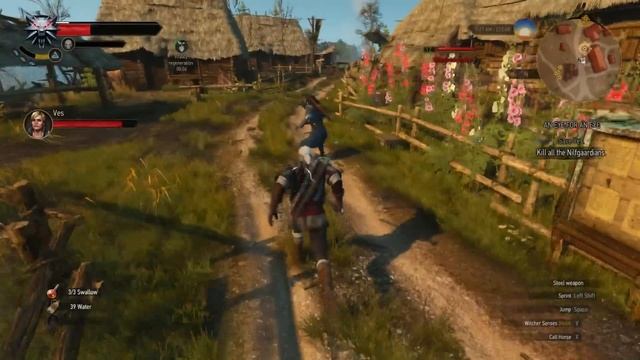 The Witcher 3 ► Saving Ves And Sparing The Nilfgaardian Soldier - Story And Gameplay #82 [PC]