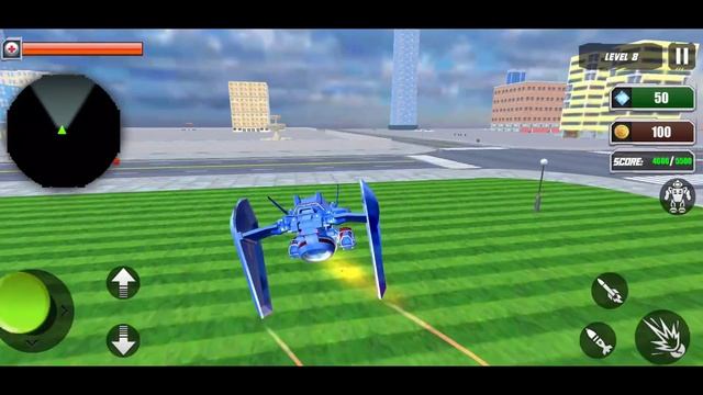 New robot game 2021 | flying | Tank | robot transform | Multi Robot Game | android gameplay смотреть онлайн