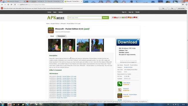 Minecraft Pocket Edition Gratis! смотреть онлайн