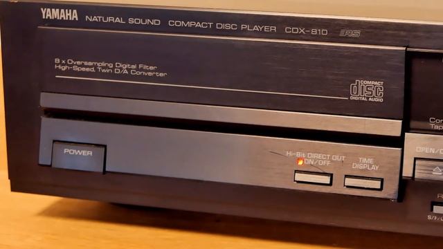 Yamaha CDX-810 CD Player - HiFi смотреть онлайн