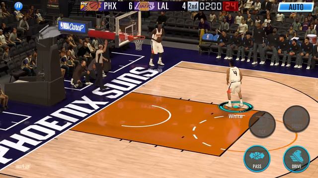 NBA 2K mobile lakers vs. suns смотреть онлайн