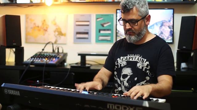 Modx6 Yamaha - Rhodes Lindão!!! смотреть онлайн