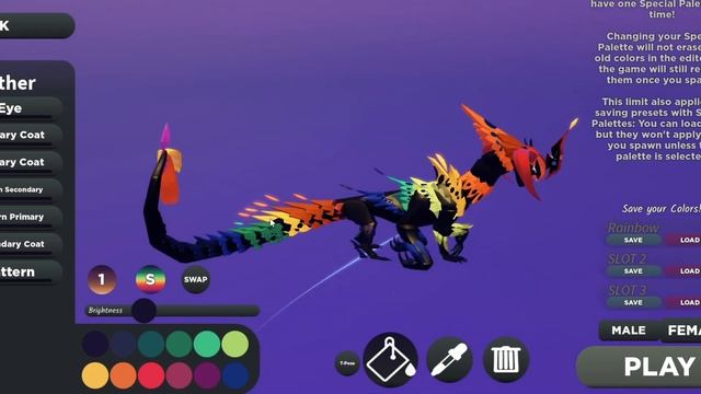 Making Rainbow Skins Part 3 [Creatures of Sonaria | Roblox] смотреть онлайн