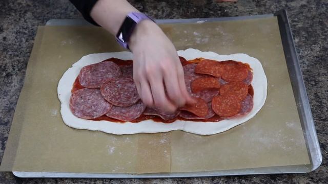 Easy Homemade Stromboli with 2 Ingredient Pizza Dough смотреть онлайн
