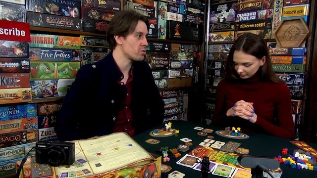 Маленький Цирк (Meeple Circus) - ИГРАЕМ! вдвоём на Два в Кубе