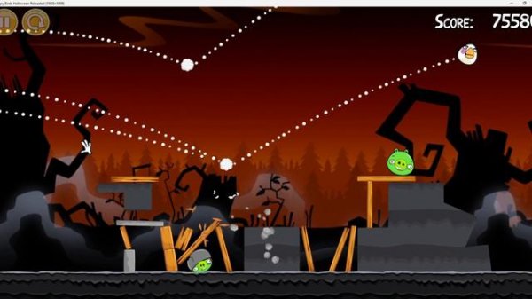 Angry Birds Halloween Reloaded 1.0 - Angry Birds Mod Gameplay