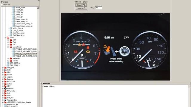 LR VOGUE LCD iPROG+ odometer correct смотреть онлайн