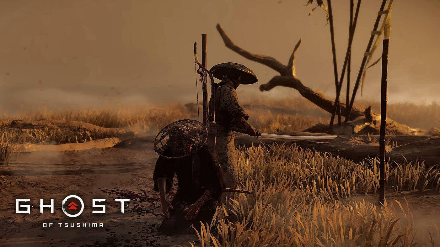 Ghost of Tsushima Directors Cut-Кровь на траве.(Русская озвучка)#6 смотреть онлайн