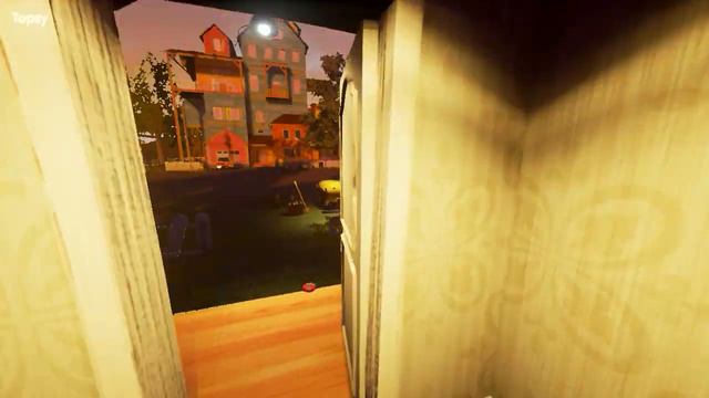 Сосед не может двигаться Два соседа и мыльный эффект Hello Neighbor Alpha 1 смотреть онлайн