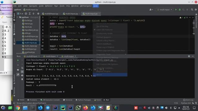 Input Deret Angka Tak Terbatas di Python + Source Code смотреть онлайн