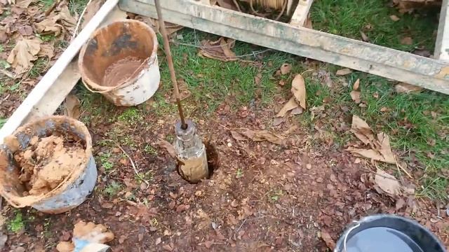 Бурение на воду ударно канатным методом: первые метры или бурю в раю смотреть онлайн