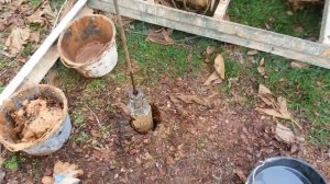 Бурение на воду ударно канатным методом: первые метры или бурю в раю