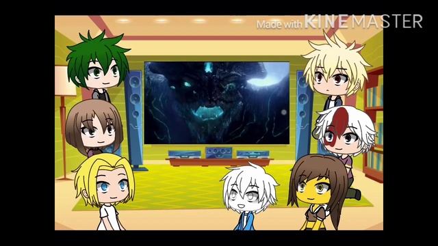 Mha + frisk and sans react to Pacific rim| original | gacha смотреть онлайн
