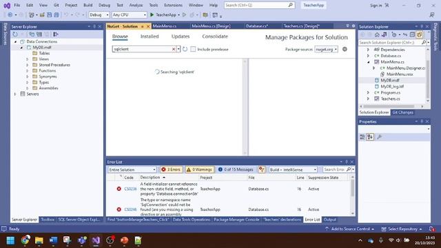 Fix SqlClient missing смотреть онлайн