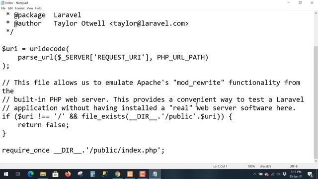 Lecture 4 : How to remove public from URL and Secure .env File | Laravel in Urdu / Hindi смотреть онлайн