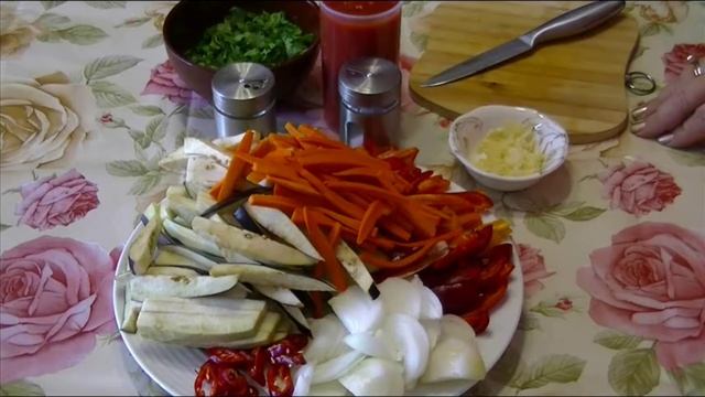 Закуска из баклажанов смотреть онлайн