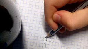 Как нарисовать кирку из Minecraft.