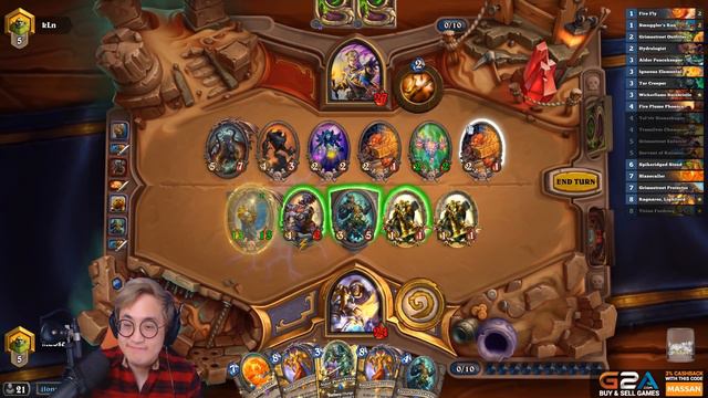 Hearthstone - Infinite Healing Ungoro Pally смотреть онлайн