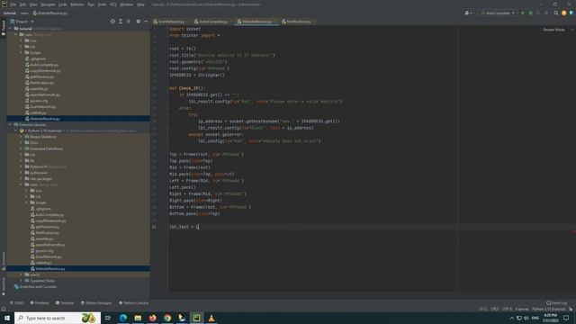 Python programming: Find IP from website address|Lập trình Python: Tìm IP từ địa chỉ website смотреть онлайн