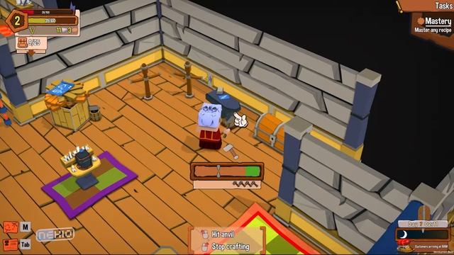 Craftlands Workshoppe Shoppe Keep | Let's Quick Play Craftlands Workshoppe Gameplay смотреть онлайн
