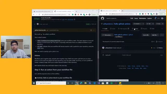 GitHub Actions: Hello World | MLH March Challenges смотреть онлайн