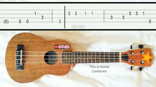 Melody This is Home Cavetown | Easy Melody Fingerstyle Ukulele Tabs Tutorial Slow Version смотреть онлайн
