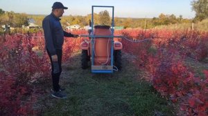 навесной опрыскиватель к минитрактору своими руками