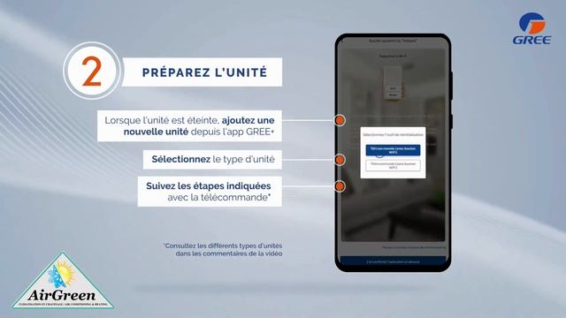 Comment activer le WiFi sur votre Gree avec l'application GREE+ смотреть онлайн