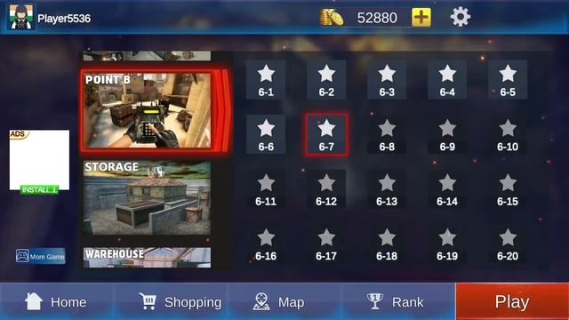 POINT B Mission Army Special Forces 3D Game Level 6 - 6,7 Gun Shooting Game смотреть онлайн